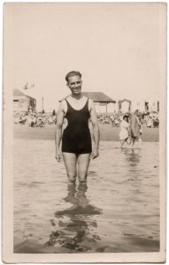 grandad in the sea