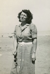 nanny on the beach